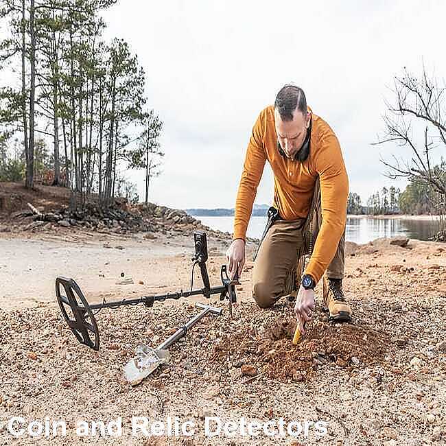 coin and relic metal detector